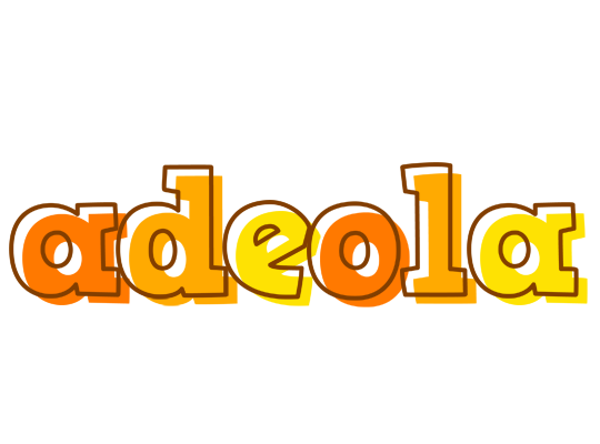 Adeola desert logo