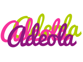 Adeola flowers logo