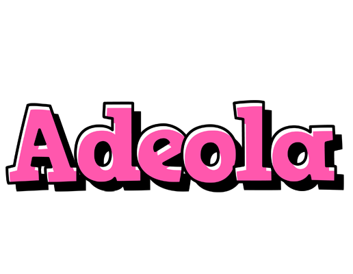 Adeola girlish logo