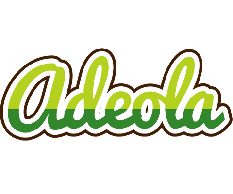Adeola golfing logo