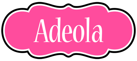 Adeola invitation logo