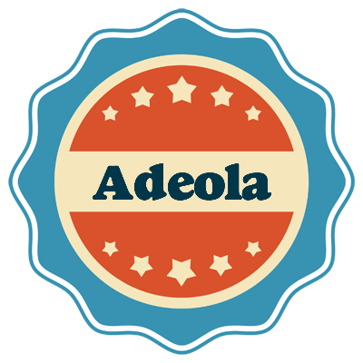 Adeola labels logo