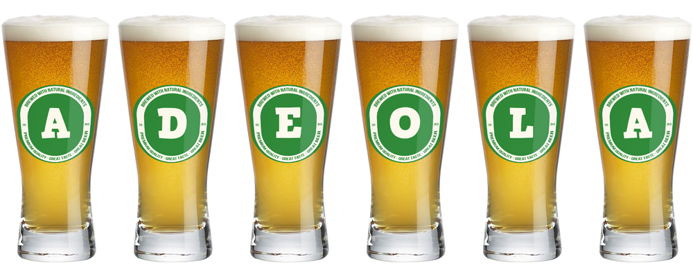 Adeola lager logo