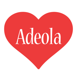 Adeola love logo