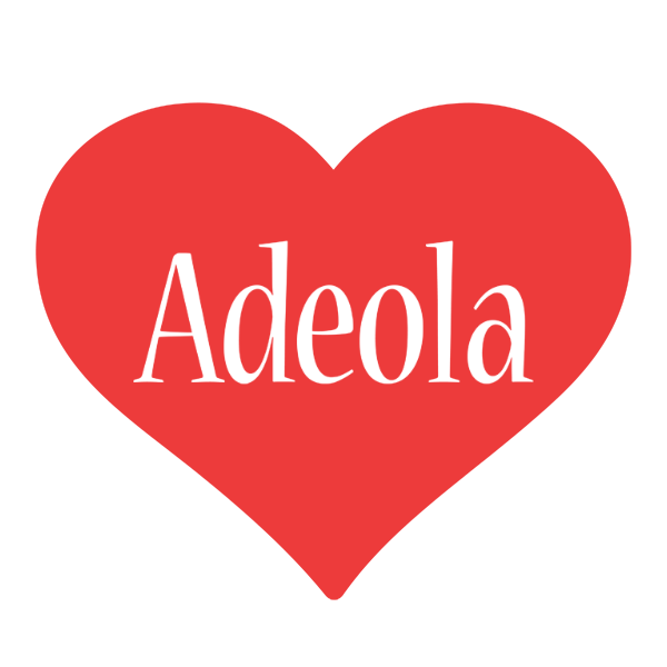 Adeola love logo