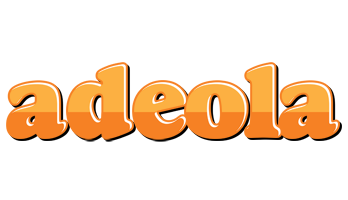 Adeola orange logo