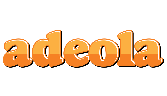 Adeola orange logo