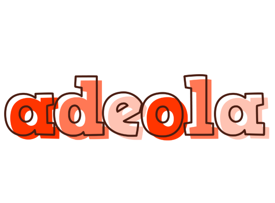 Adeola paint logo