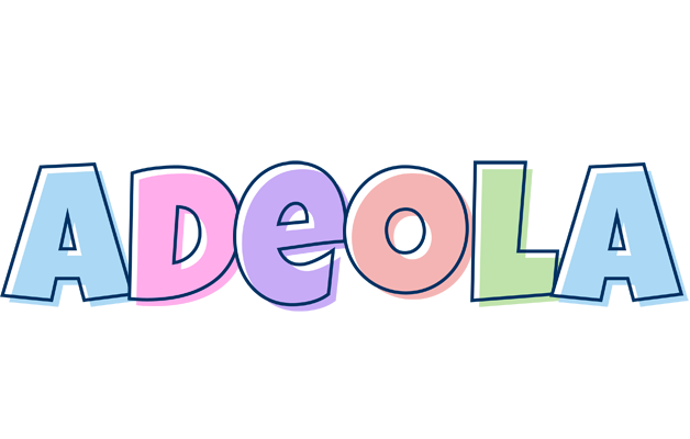 Adeola pastel logo