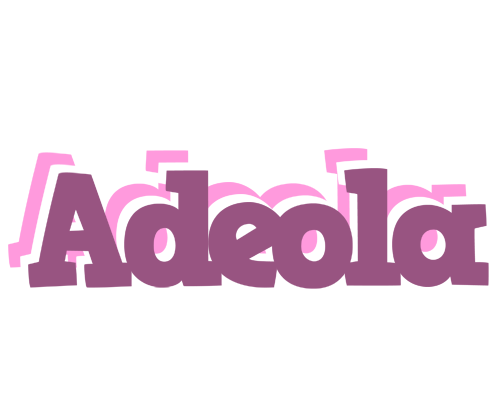 Adeola relaxing logo