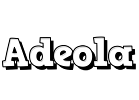Adeola snowing logo