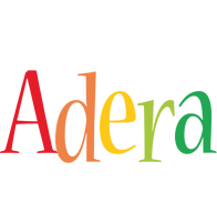 Adera birthday logo