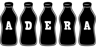 Adera bottle logo