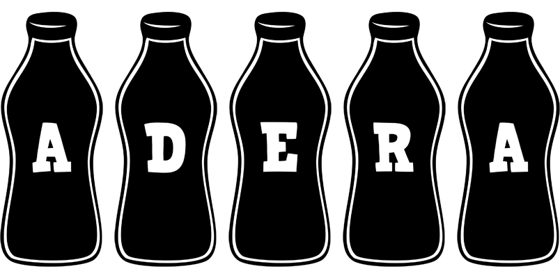 Adera bottle logo