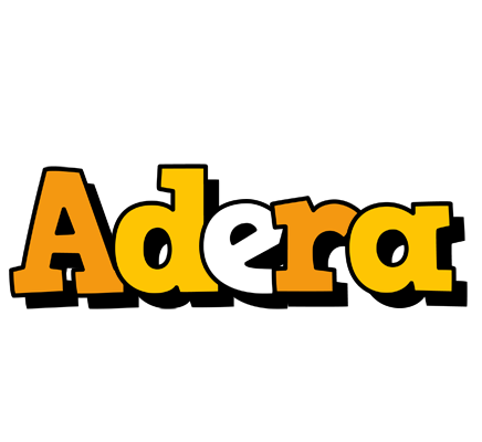 Adera cartoon logo