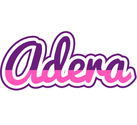 Adera cheerful logo