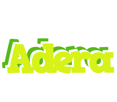 Adera citrus logo