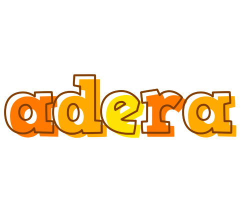 Adera desert logo