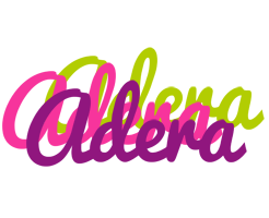 Adera flowers logo