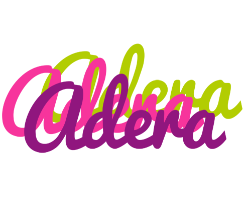 Adera flowers logo