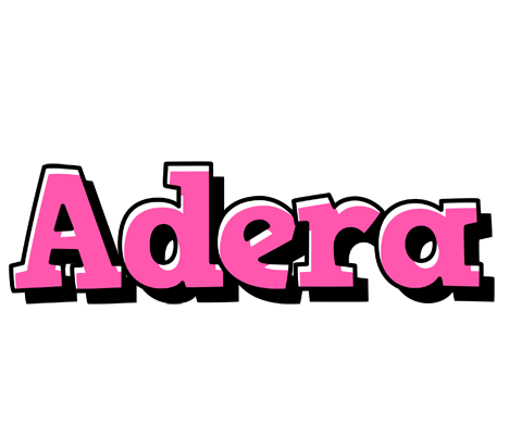 Adera girlish logo