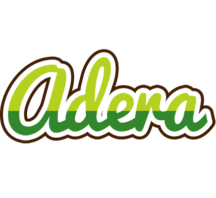 Adera golfing logo
