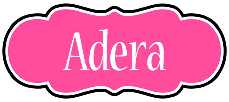 Adera invitation logo