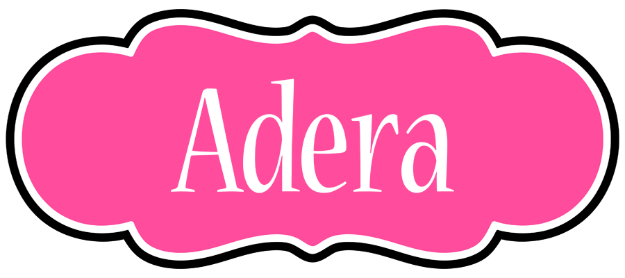Adera invitation logo