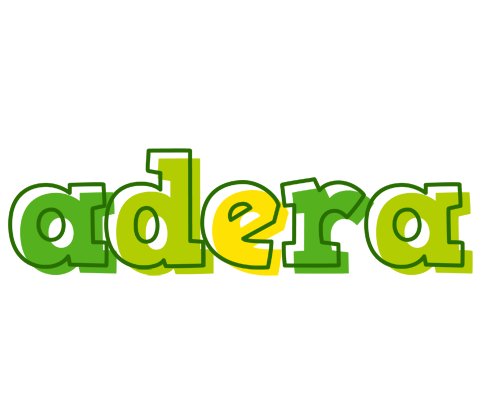Adera juice logo