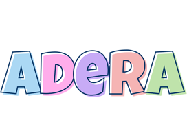 Adera pastel logo