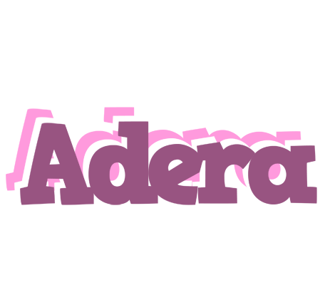 Adera relaxing logo
