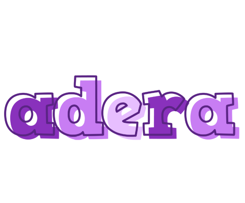 Adera sensual logo