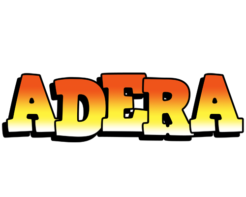 Adera sunset logo