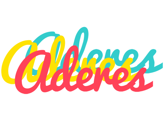 Aderes disco logo