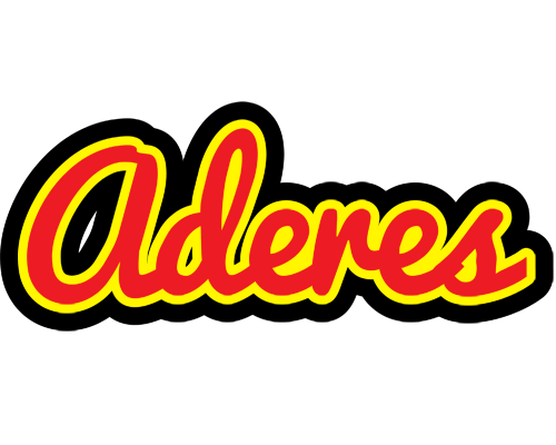 Aderes fireman logo