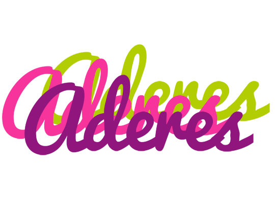 Aderes flowers logo