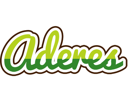 Aderes golfing logo