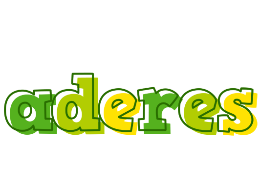 Aderes juice logo