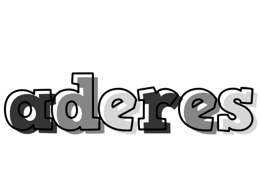 Aderes night logo