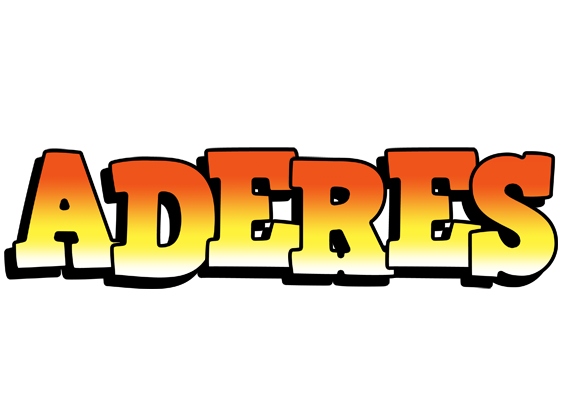 Aderes sunset logo