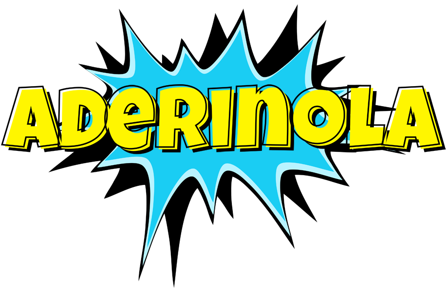 Aderinola amazing logo