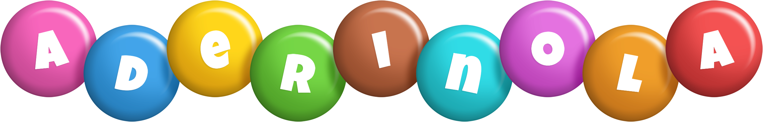 Aderinola candy logo