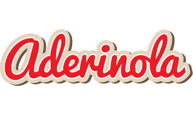 Aderinola chocolate logo