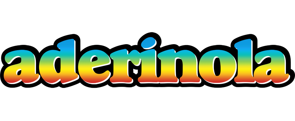 Aderinola color logo