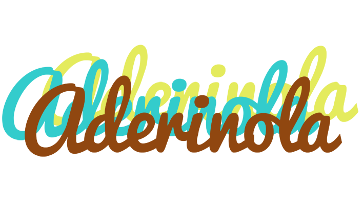 Aderinola cupcake logo