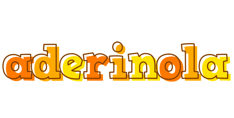 Aderinola desert logo