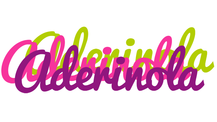 Aderinola flowers logo