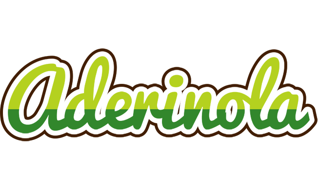 Aderinola golfing logo