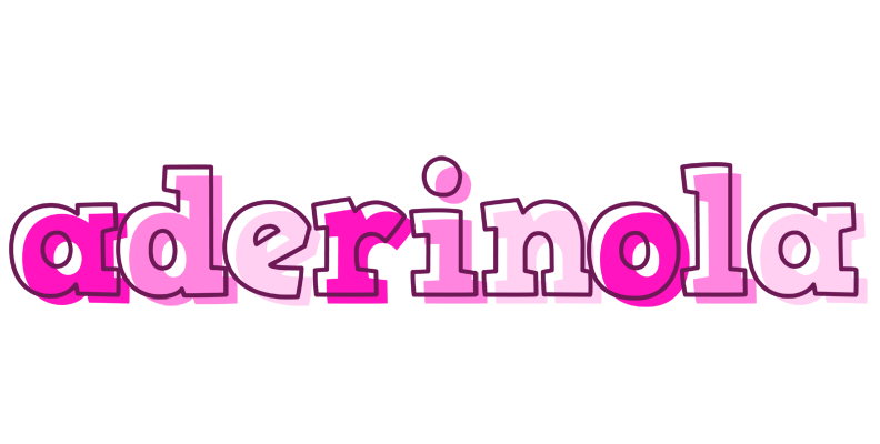 Aderinola hello logo