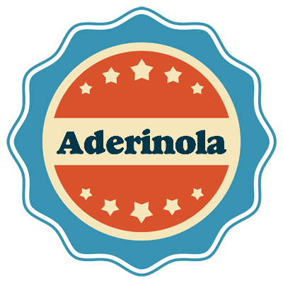 Aderinola labels logo
